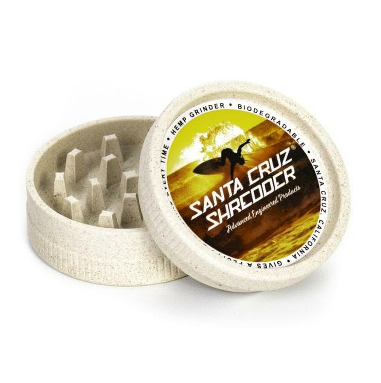 SANTA CRUZ 2-PIECE HEMP GRINDER - Cloud Cat