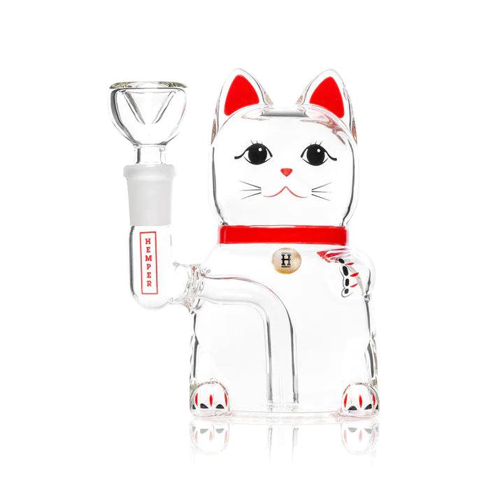 SMALL LUCKY CAT BONG - Cloud Cat
