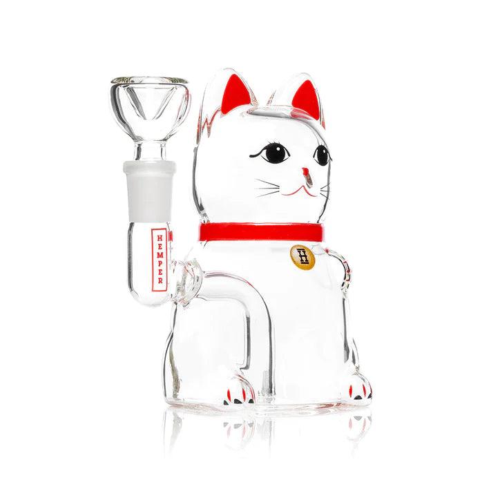 SMALL LUCKY CAT BONG - Cloud Cat