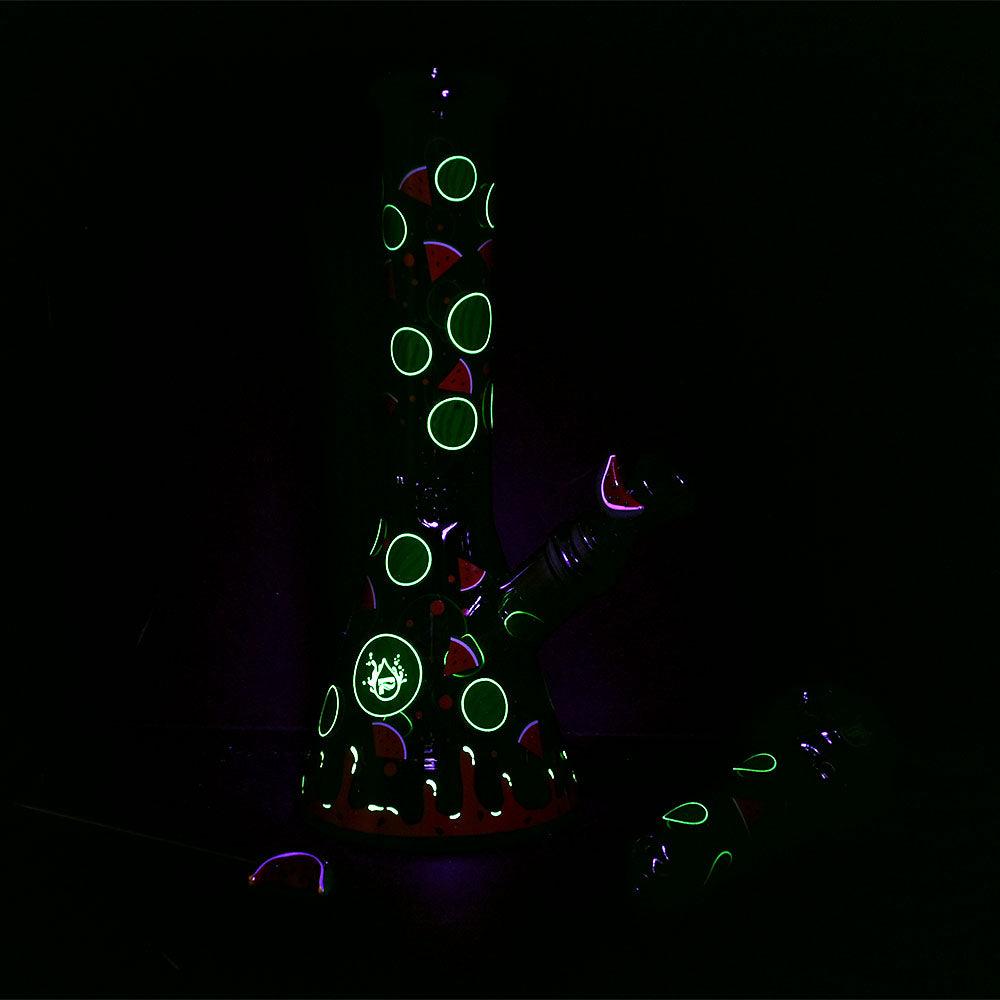 WATERMELON ZKITTLES GLOW BONG DUO - Cloud Cat